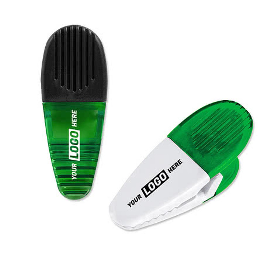 Magnetic Chip Clip with Grip in Black