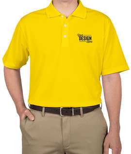 Adidas ClimaLite Performance Polo - Color: Vivid Yellow / White