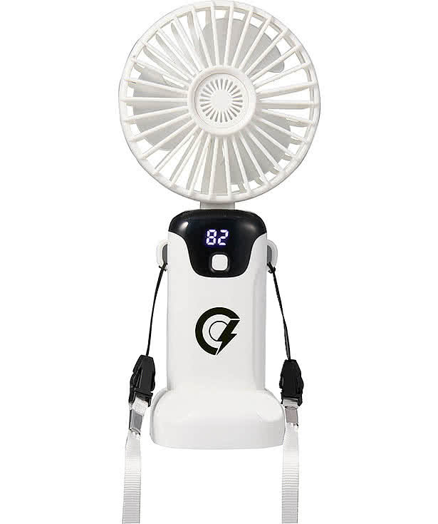 Full Color Rechargeable Recycled Personal LED Fan