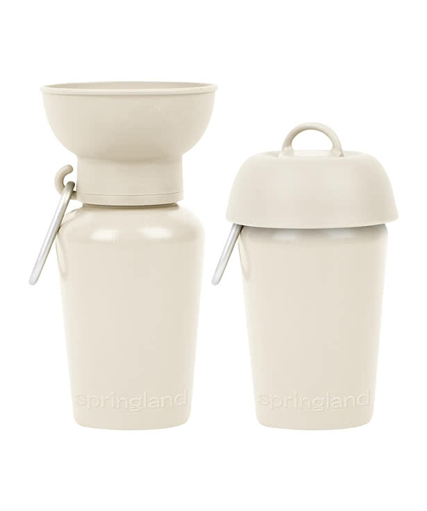 Springland Pet 20 oz. Flip Travel Water Bottle