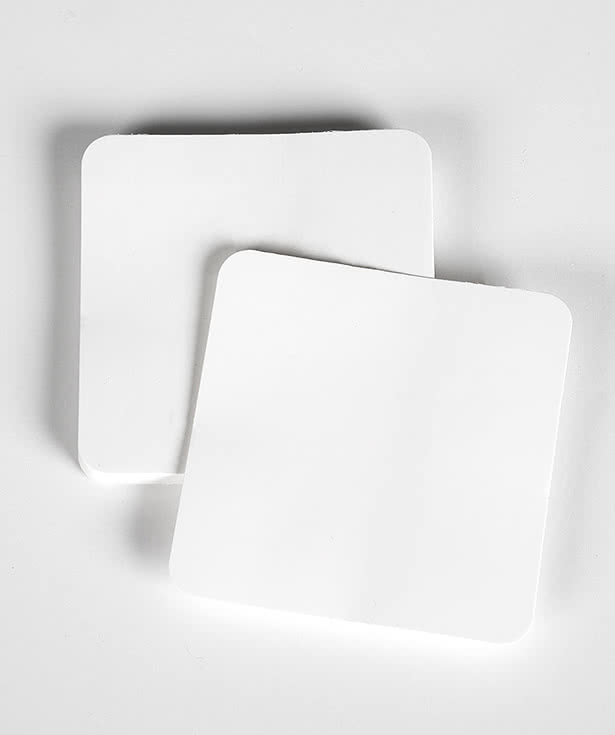 Full Color 3 in. Round Corner Square Sticker