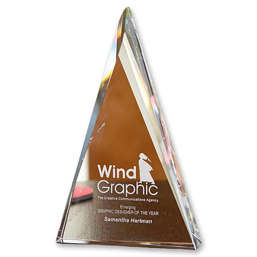 Prism Triangle Award in Clear