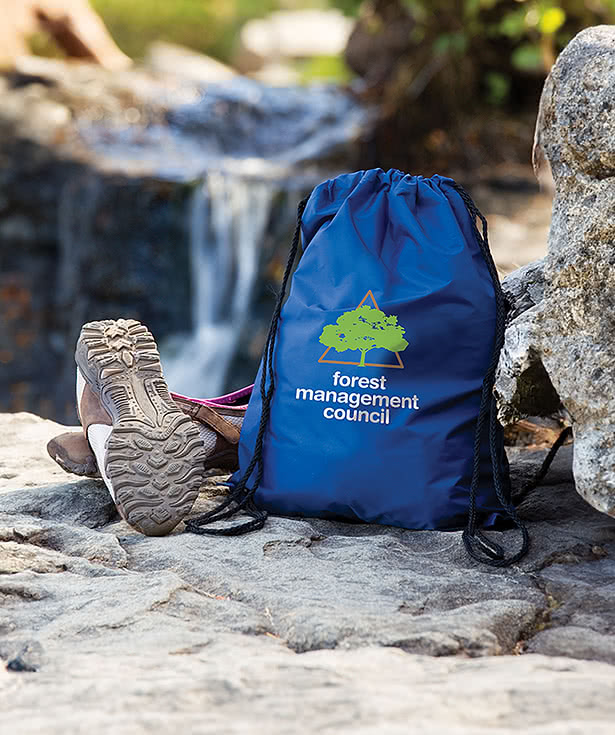 Full Color Drawstring Backpack