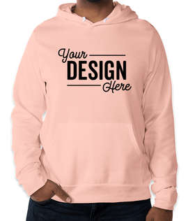 Bella + Canvas Ultra Soft Pullover Hoodie - Color: Peach