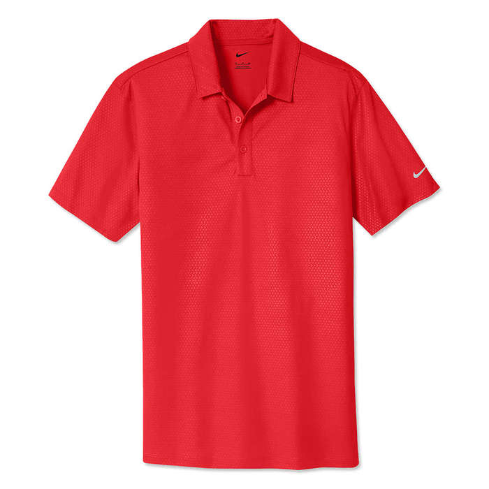 Nike Dri-FIT Embossed Tri-Blade Performance Polo