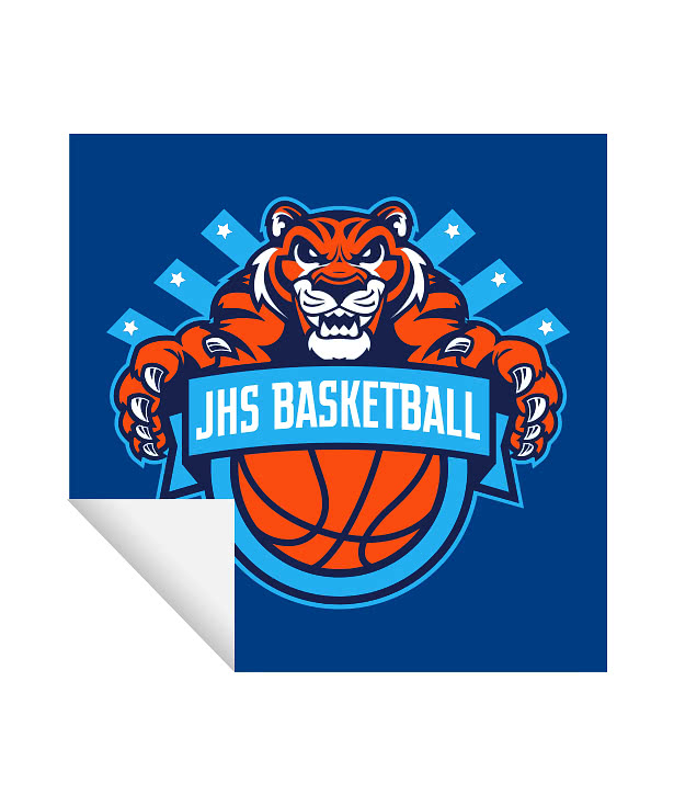 Full Color 2.5 in. Square Sticker Sheet  (12 stickers/sheet)