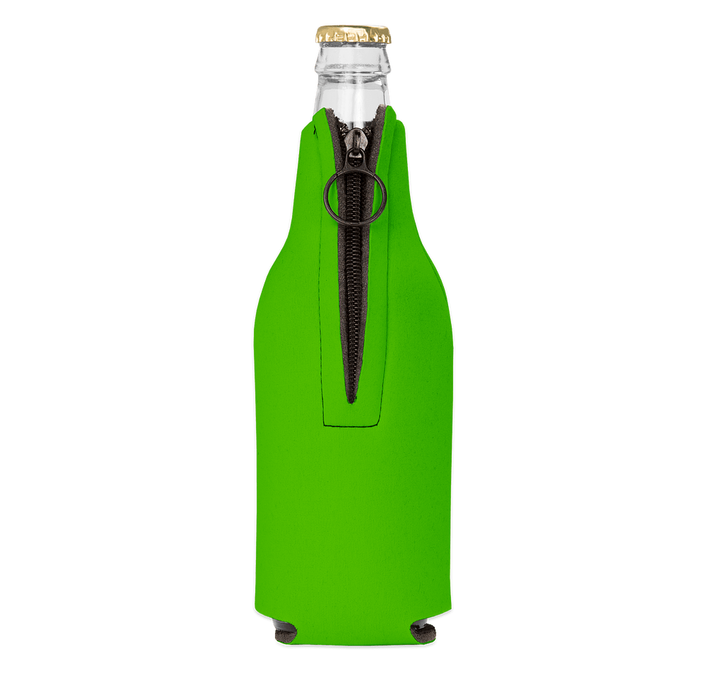 Foldable Foam Zipper Bottle Cooler-default