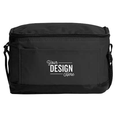 Classic 6 Can Lunch Cooler - Black