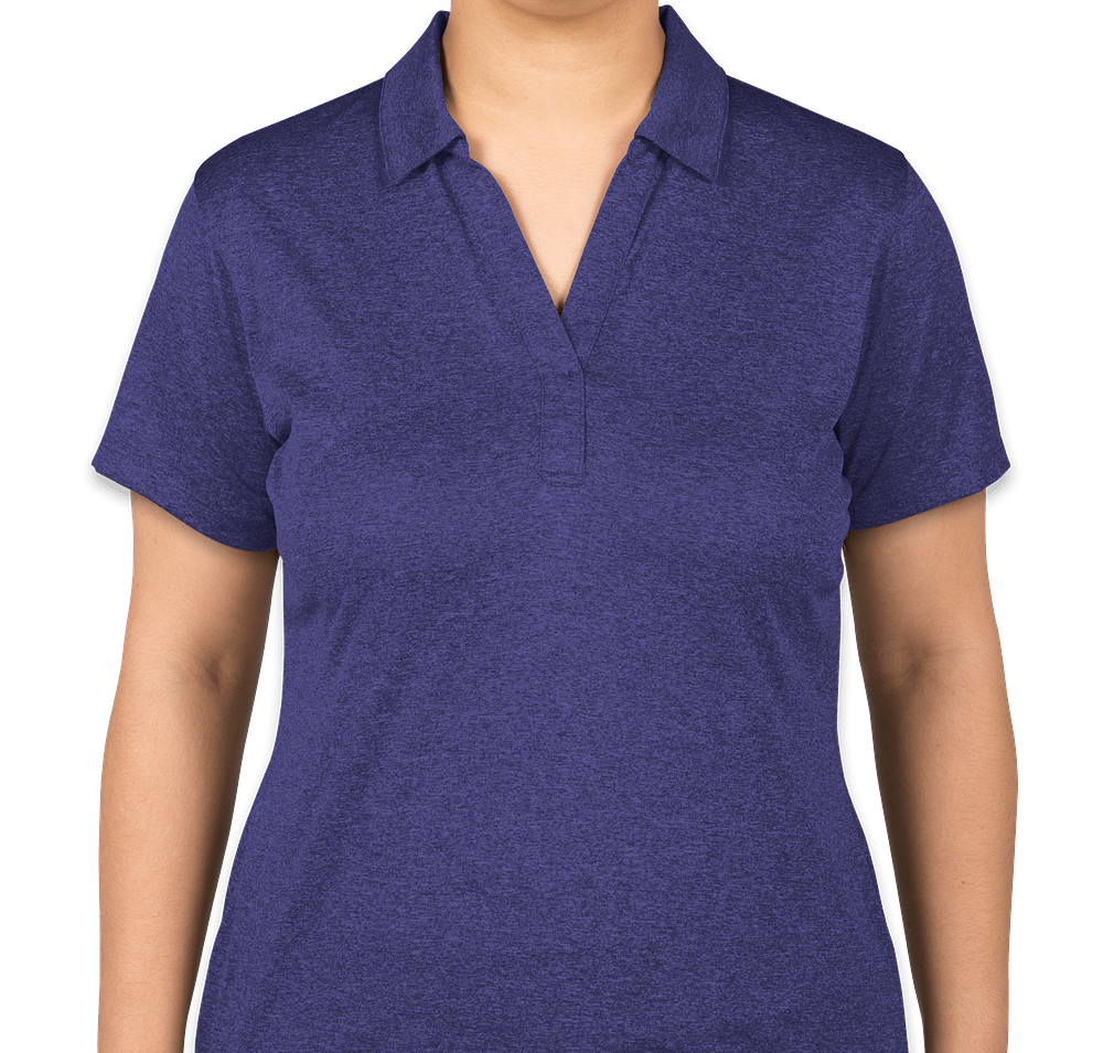 Sport-Tek Women's Heather Contender Performance Polo - Embroidered-default