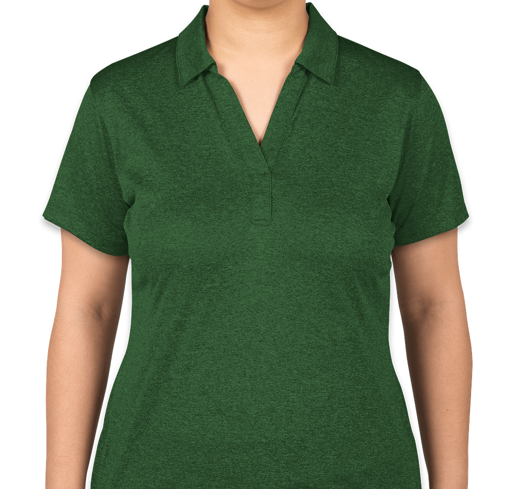 Sport-Tek Women's Heather Contender Performance Polo - Embroidered-default