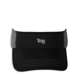 Richardson Trucker Visor - Color: Black / Charcoal