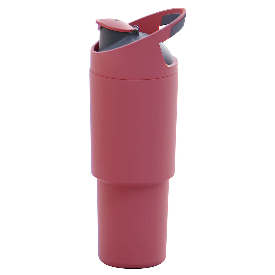 Asobu 32 oz. Cosmic Insulated Water Bottle with Pop-Up Straw