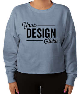 Charles River Women's Clifton Cropped Crewneck Sweatshirt