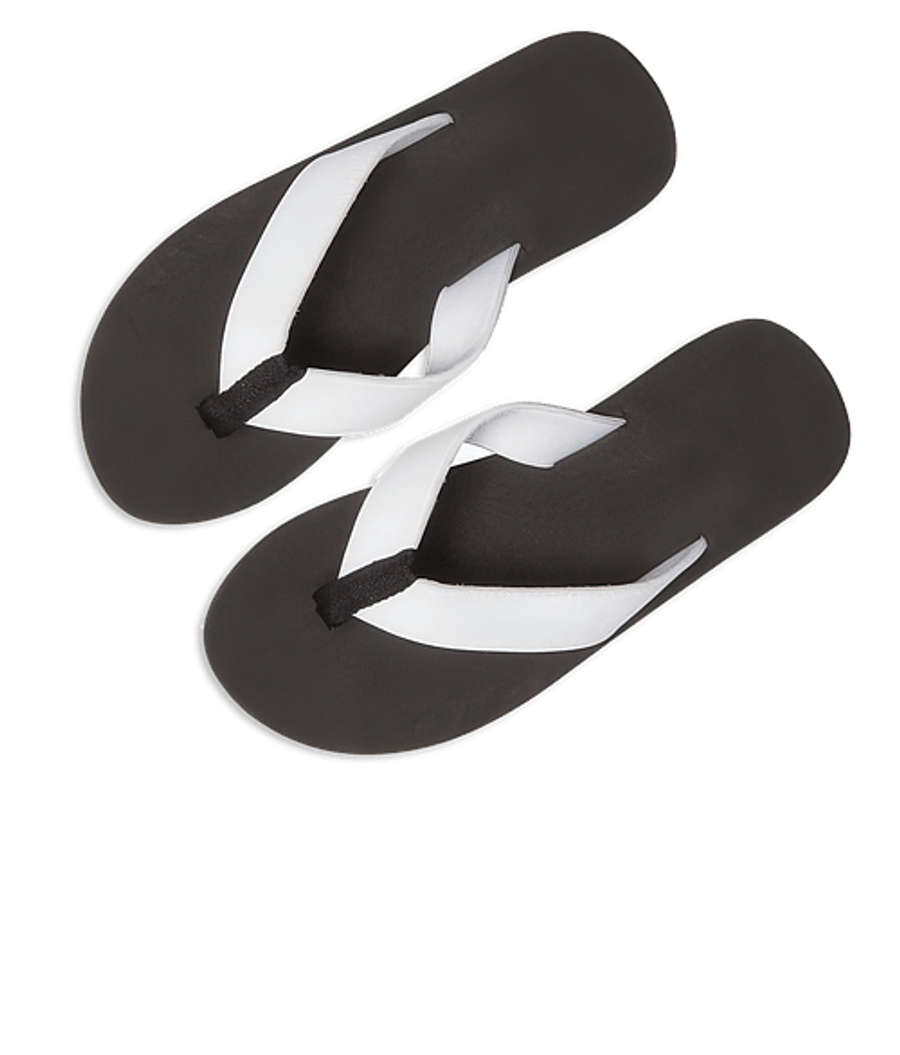 Deluxe Adult Flip Flops in Black