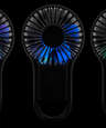 Rechargeable Handheld Fan with Carabiner