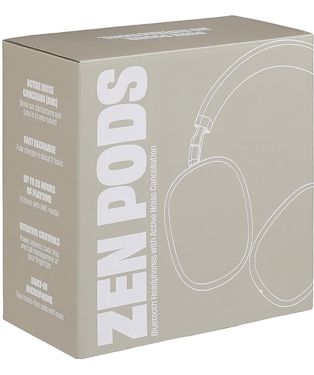 Zen Pods Noise Cancelling Bluetooth Headphones