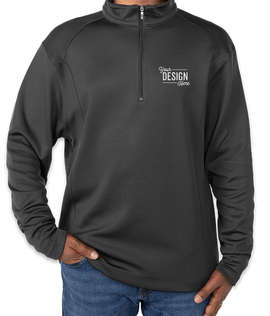 Nike Sport Quarter Zip Pullover - Color: Anthracite