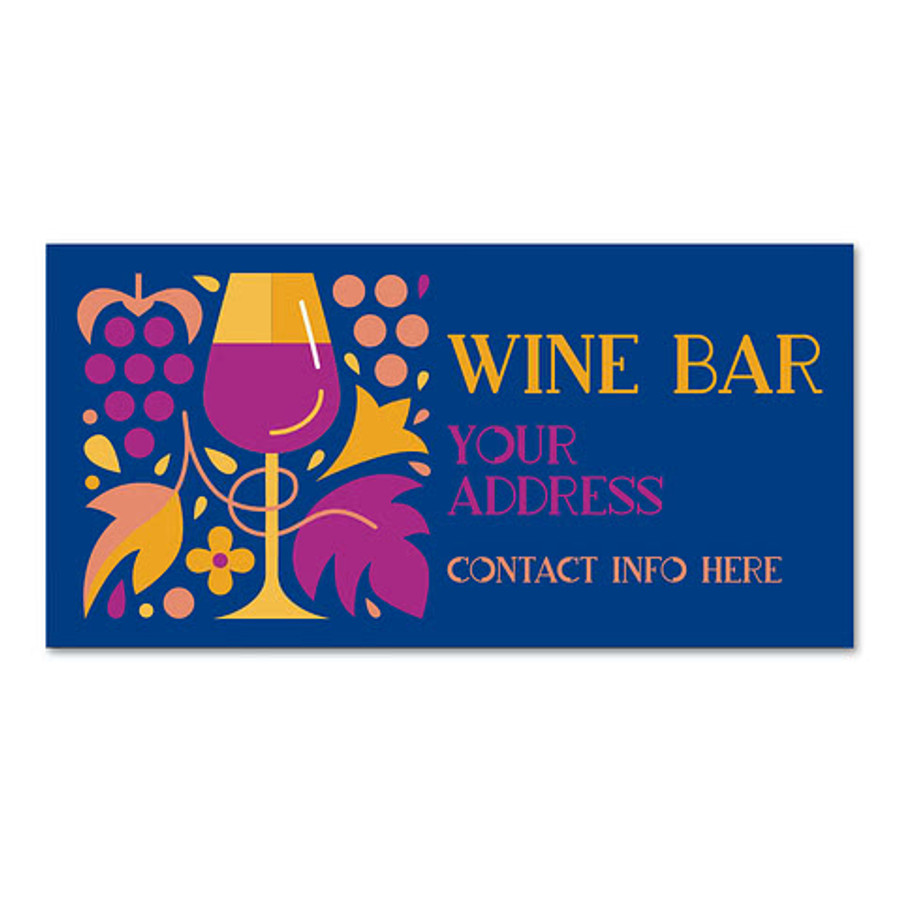 Full Color 4" x 2" Refrigerator Magnet in White