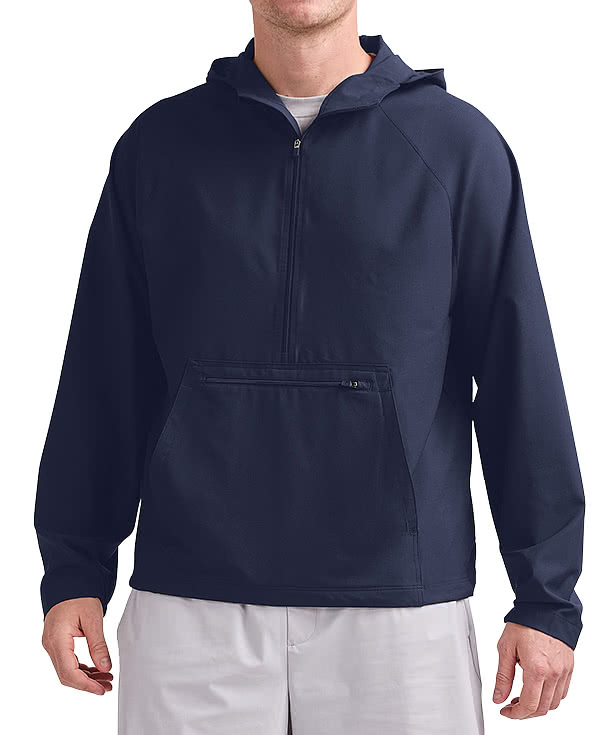 Charles River Lexington Recycled Stretch Anorak Windbreaker Jacket