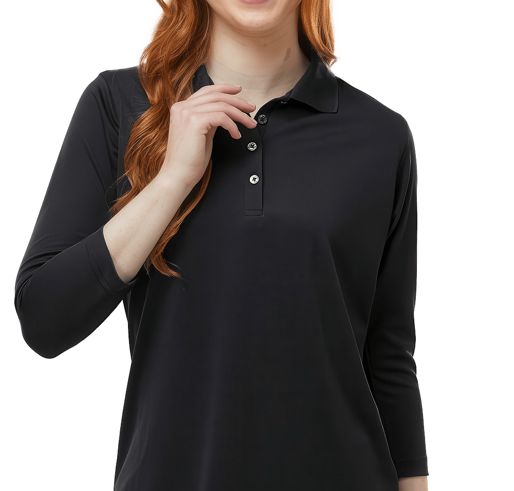Paragon Women's Lady Palm 3/4 Sleeve Performance Polo-default