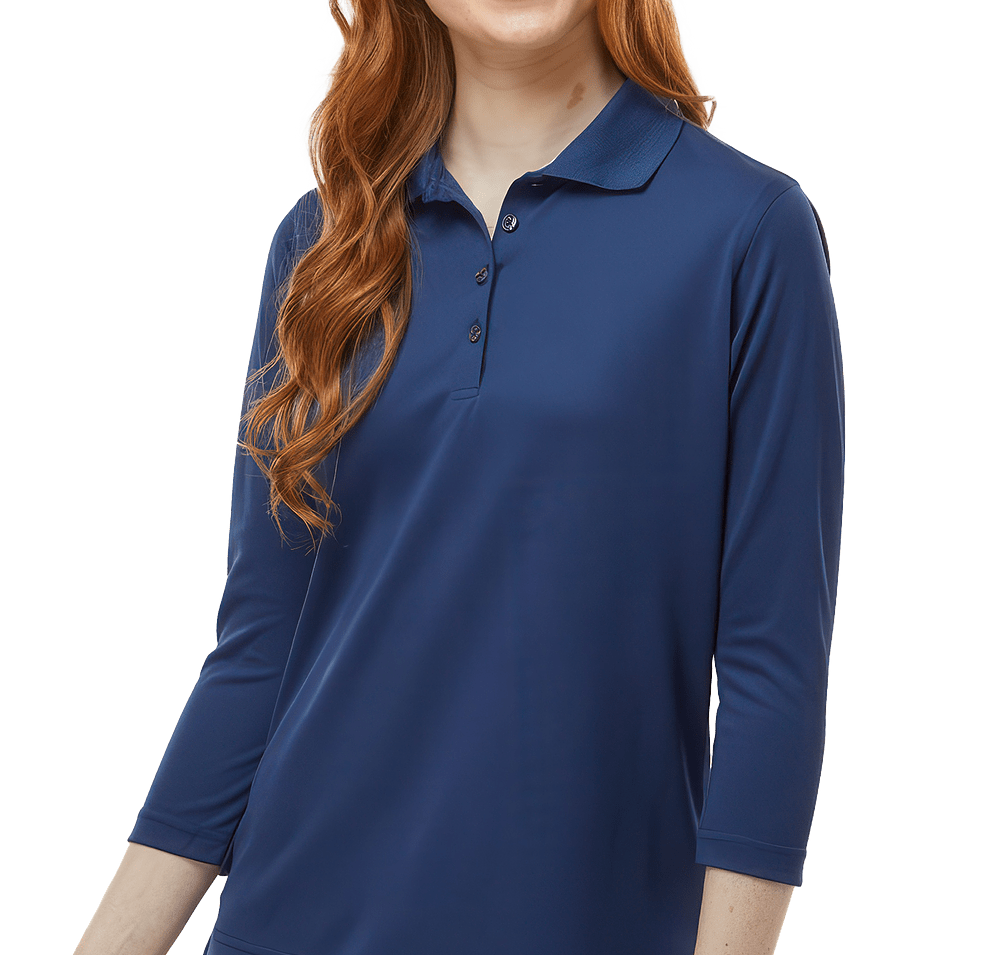 Paragon Women's Lady Palm 3/4 Sleeve Performance Polo-default