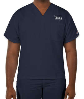 Cherokee Workwear Originals V-Neck Scrub Top - Color: Navy