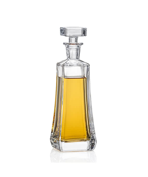 Laser Etched 24 oz. Ernesta Decanter with Lid