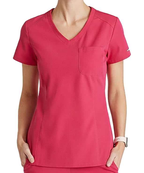 Skechers by Barco Women’s Dignity Performance Recycled Tuck-In V-Neck