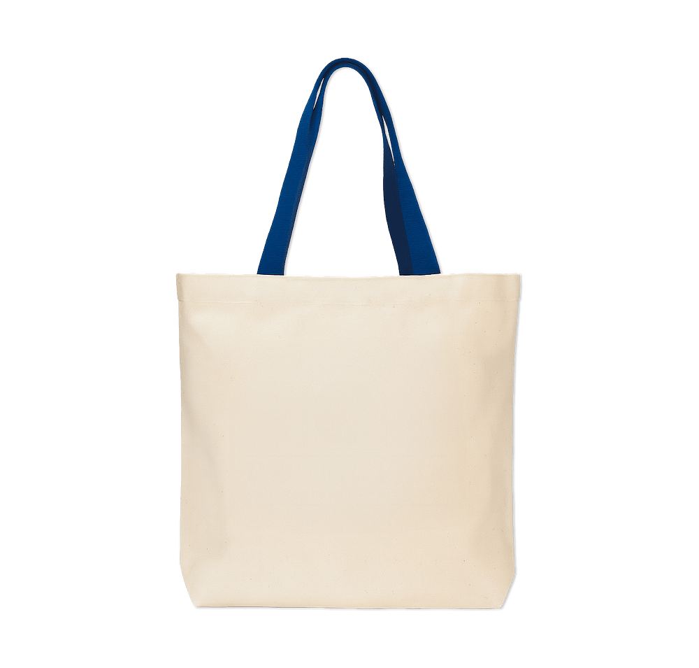 Colored Handle Tote Bag-default