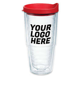 Full Color Tervis 24 oz. Classic Tumbler with Lid - Color: Red
