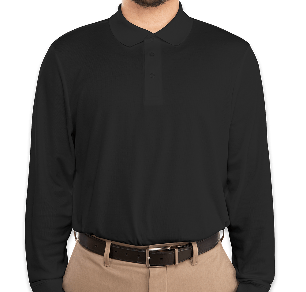 Devon & Jones Tall CrownLux Long Sleeve Performance Polo-default