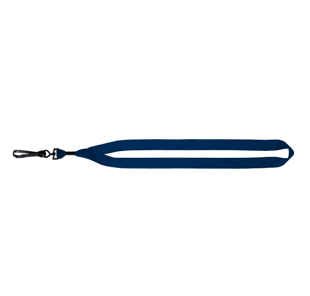 Full Color Recycled Lanyard with Metal Crimp and Swivel Hook-default