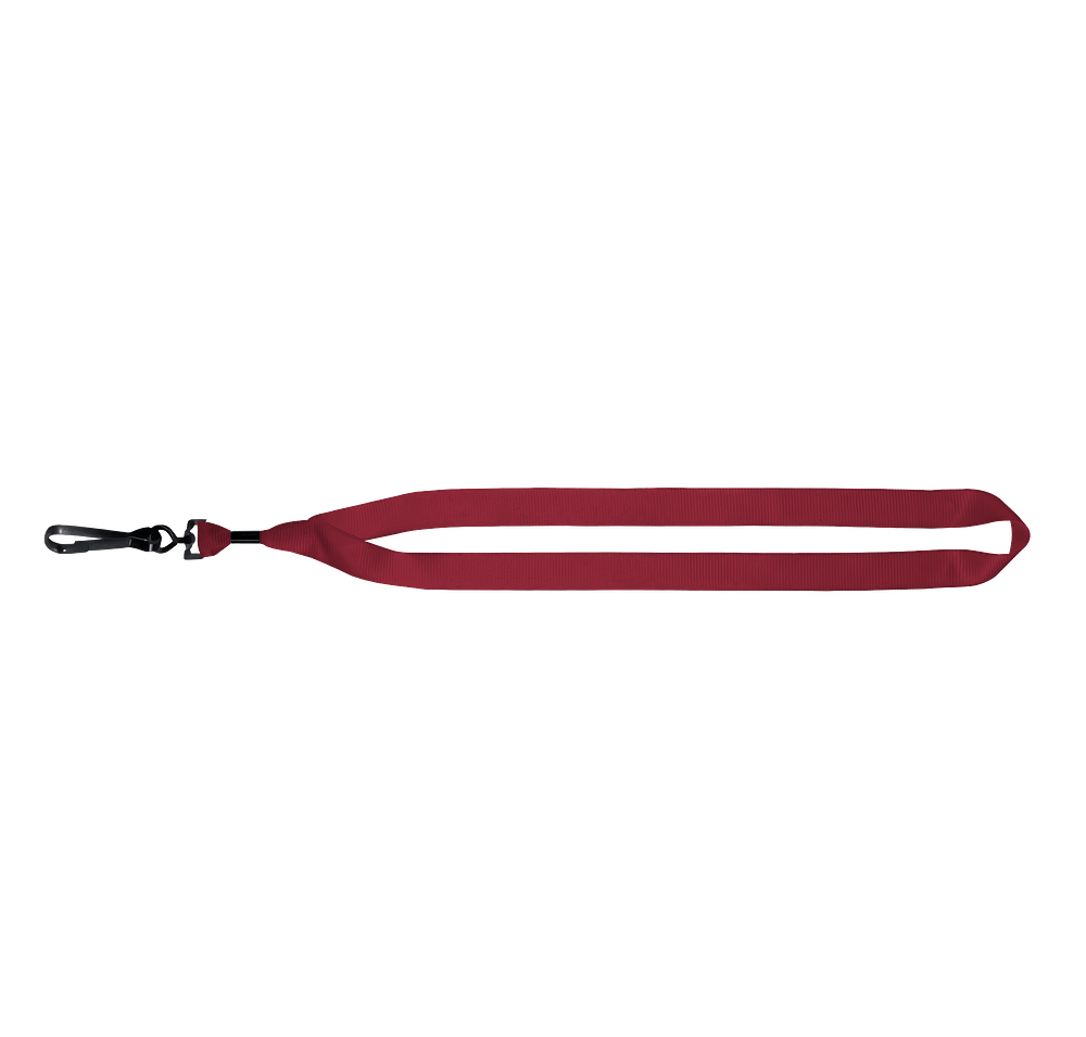 Full Color Recycled Lanyard with Metal Crimp and Swivel Hook-default
