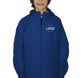 Sport-Tek Youth Full Zip Hooded Jacket