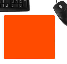 Full Color Mouse Pad - Color: Orange