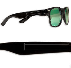 Mirrored Malibu Sunglasses - Color: Yellow Tint