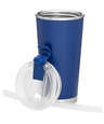 16.9 oz. Brooklyn Stainless Steel Insulated Tumbler with Straw