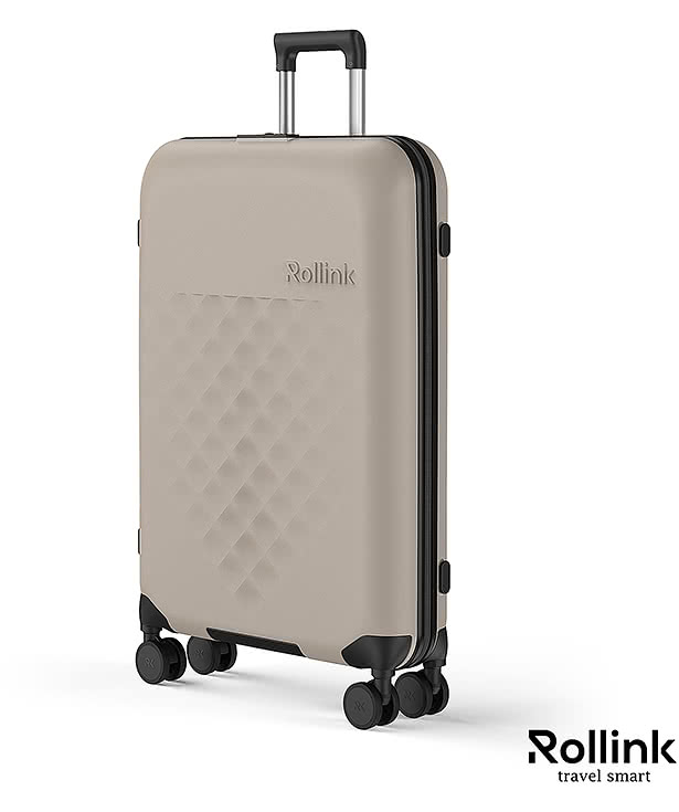 Rollink Flex 360 Large Checked Wheeled Suitcase