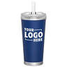 16.9 oz. Brooklyn Stainless Steel Insulated Tumbler with Straw