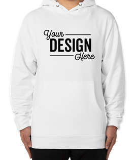 Independent Trading Midweight Pullover Hoodie - Color: White