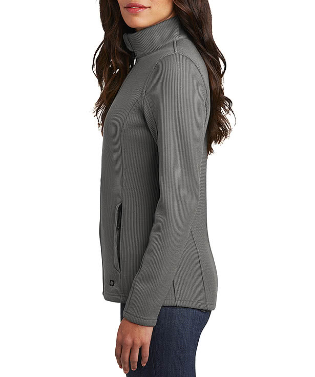 OGIO Women's Grit Full Zip Fleece Jacket