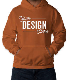 Gildan DryBlend 50/50 Pullover Hoodie - Color: Texas Orange