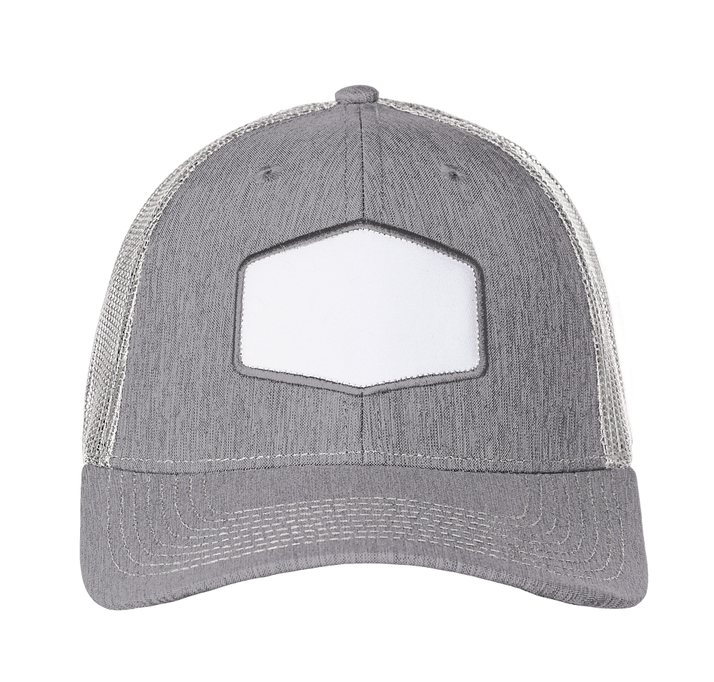 Ahead Brant Snapback Trucker Hat - Hexagon Patch - Printed-default
