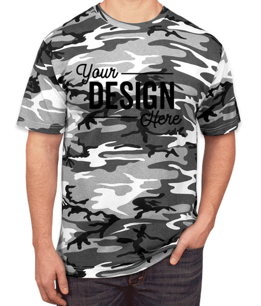 Code Five Camo T-shirt in Urban Woodland
