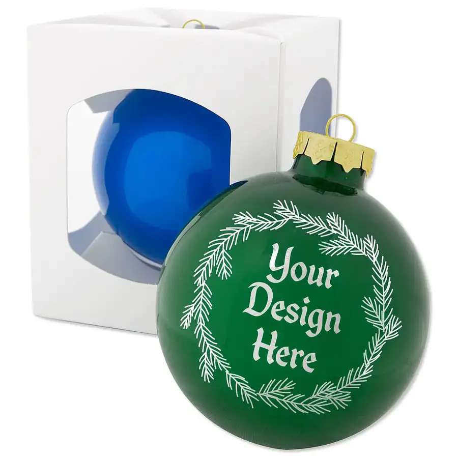 Glass Ball Tree Ornament