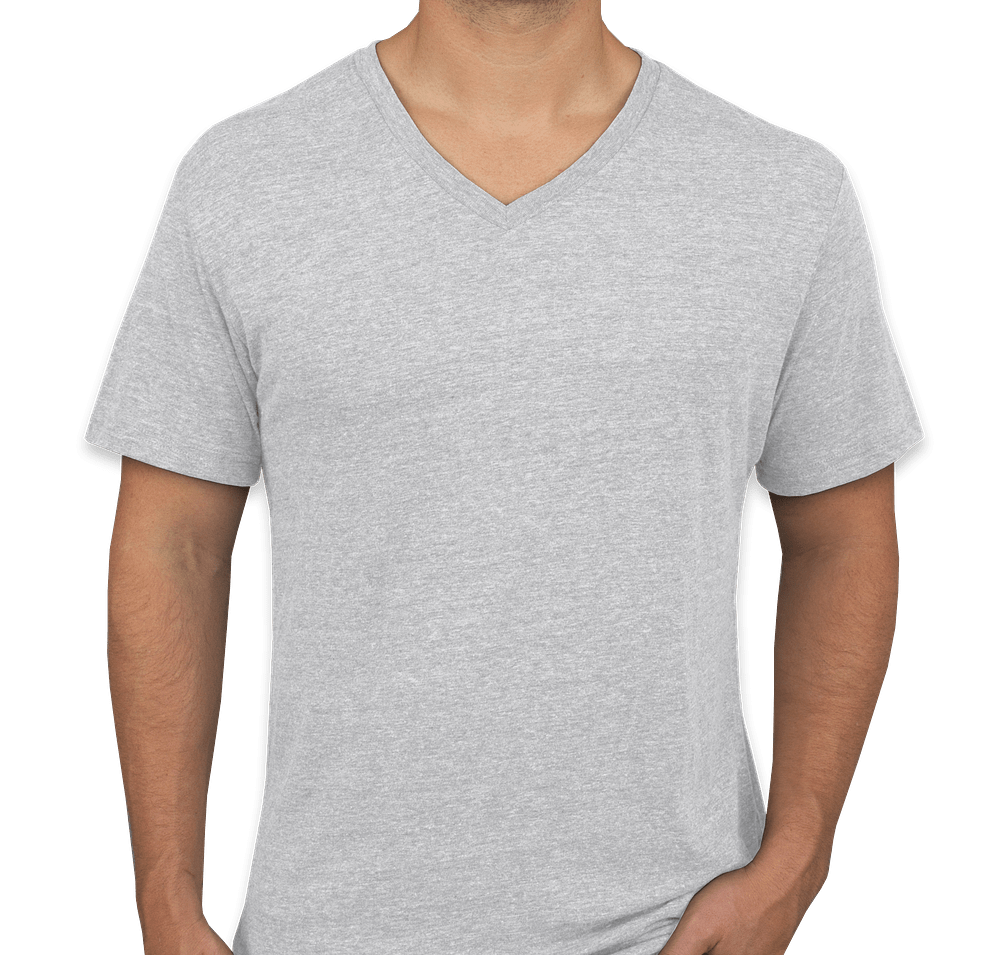 Next Level Tri-Blend V-Neck T-shirt-default
