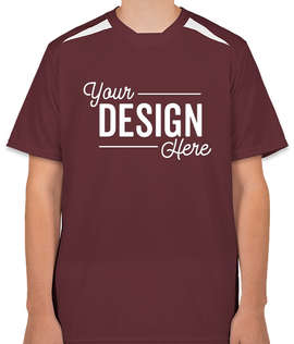 High Five Contrast Performance Jersey - Color: Maroon / White