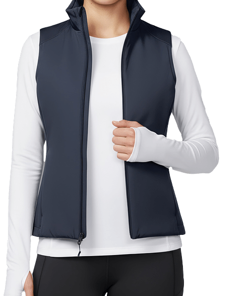 Stormtech Women's Cascadia Recycled Thermal Insulated Vest in Midnight