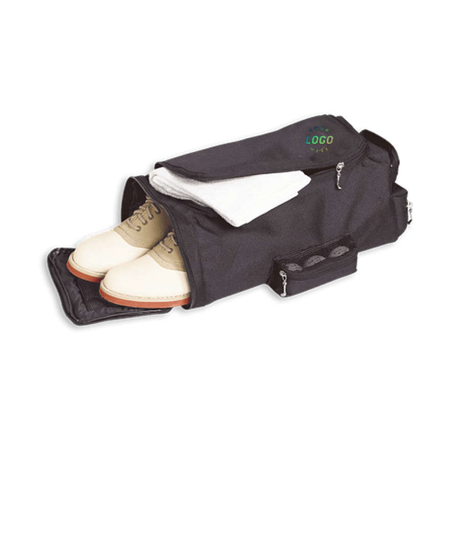 Golfer's Travel Shoe Bag in BAG.60459.SHOEBAG.GOLFER'S TRAVEL.BLACK