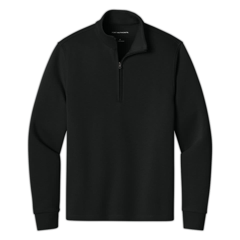 Port Authority Wearever Double Pique Quarter Zip Sweatshirt